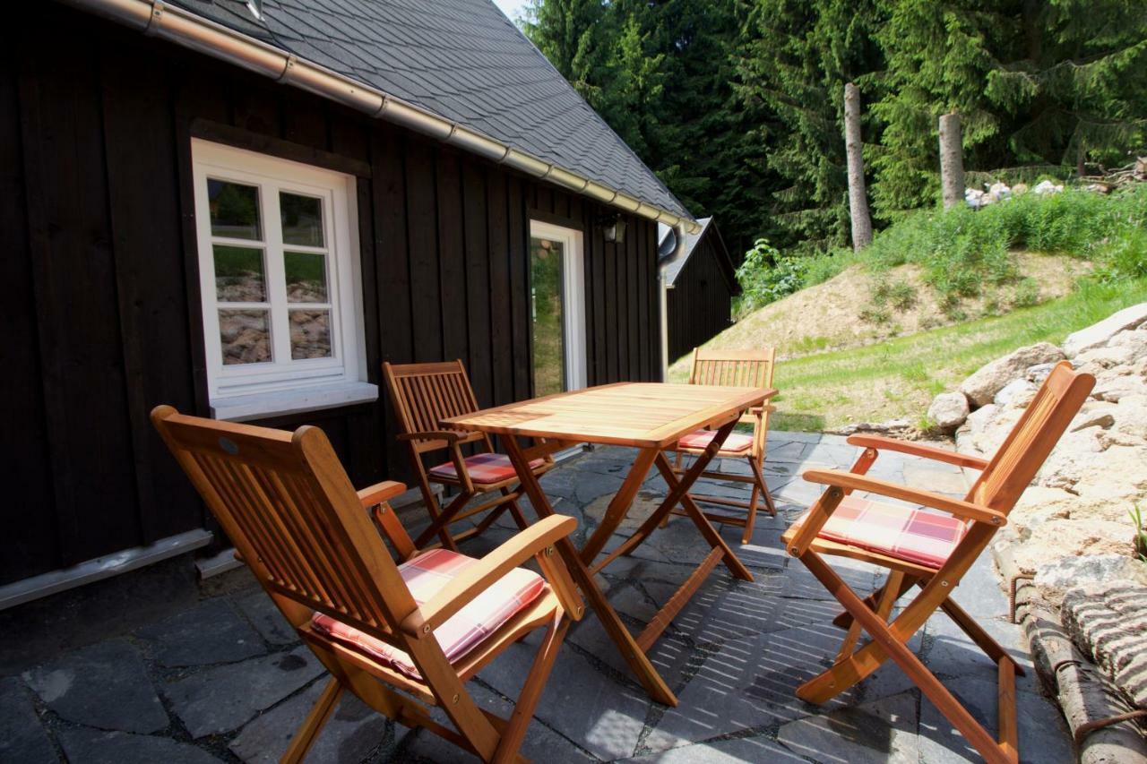 Ferienhaus Anno Dazumal, Wie Zu Opa'S Zeiten Klingenthal Exterior photo