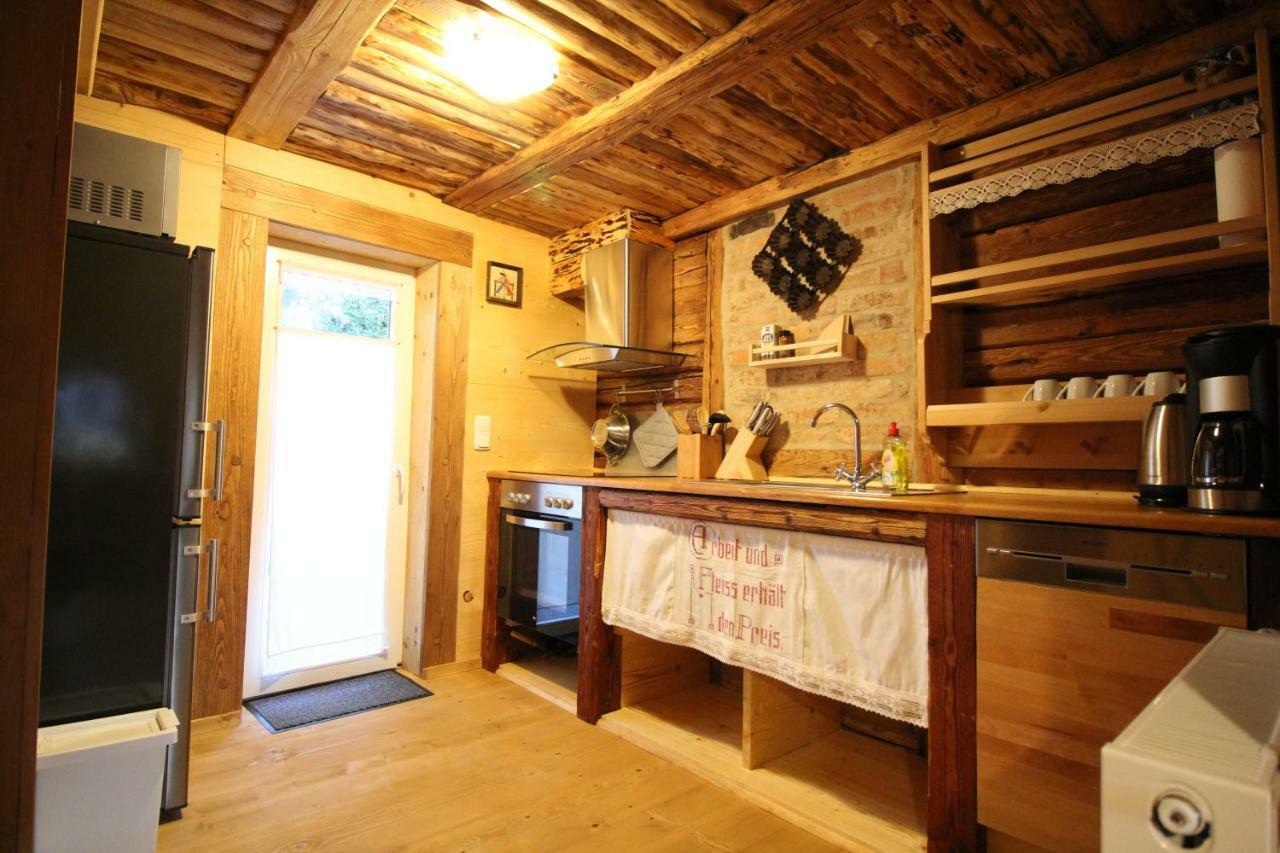 Ferienhaus Anno Dazumal, Wie Zu Opa'S Zeiten Klingenthal Exterior photo